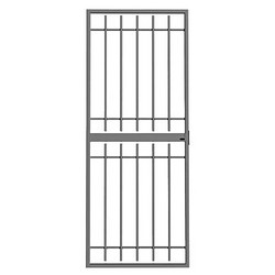 Xpanda Online Supagate Lockable Security Gate Grey - White 700mm X 1950mm