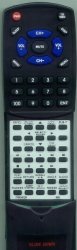 Sansui Replacement Remote Control For LCDVD200B CFTD2052 076R0HE02B
