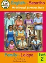 Bilingual Sentence Book: Family English -sesotho Paperback