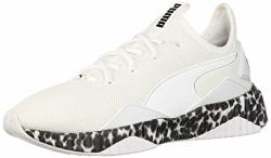 Puma Women's Defy Sneaker White Blac 9.5 M Us