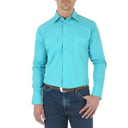 wrangler turquoise shirt