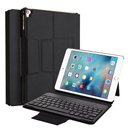 9.7 Inch Keyboard Case Boens Pu Leather Smart Case Stand Folio Cover With Detachable Wireless Bluetooth Keyboard For Apple Ipad Pro 9.7 2017NEW Ipad ipad Air ipad