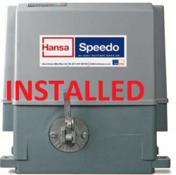 Hansa Speedo Hd 1000kg Gate Motor Operator Installed