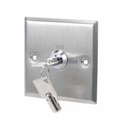 Uxcell Key Switch On off Exit Switches Emergency Door Release Spst For Access Control Panel Mount With 2 Keys