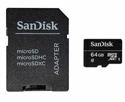 Sandisk 64GB Microsdxc Card Class 10 UHS-1 High Performance 40MB S 266X 64 Gb