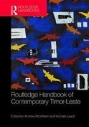 Routledge Handbook Of Contemporary Timor-leste Hardcover