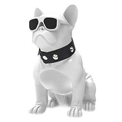 AIWA ABR-000W French Bulldog Bluetooth Speaker - White