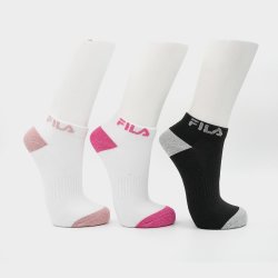 FILA Chi Chi Ankle Sock _ 173705 _ Black - M Black