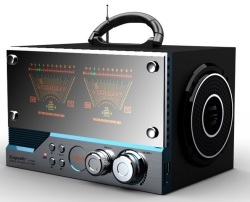 Ms-71bt Mobile Multimedia Speaker With Usb sd aux fm Radio bluetooth