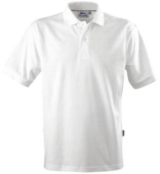 Slazenger Crest Mens Golf Shirt - White SLAZ-803