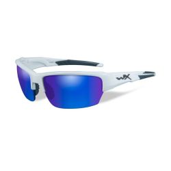 Wiley X Eyewear & Sunglasses Wiley-x Saint Green Gloss White Frame Sunglasses