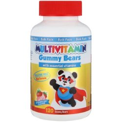 Star Kids Multivitamin Gummy Bears Strawberry 120 Gummy Bears