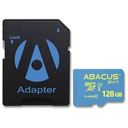 ABACUS24-7 128GB Microsd Memory Card Uhs I Class 10 For Sony Xperia XZ2 XZ1 Premium Compact Xzs Xz Premium XA2 XA1 Ultra Z5 Plus