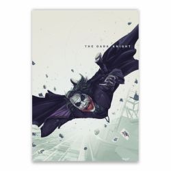 The Dark Knight Joker Fall Poster - A1