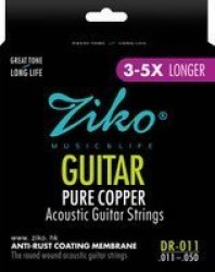 Pure Copper Acoustic Guitar String - DR011