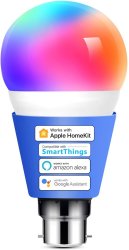 Meross Smart Wi-fi LED 9W Bulb B22 Bayonet - Alexa google homekit Compatible