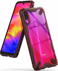 Ringke Fusion-x Designed For Xiaomi Redmi Note 7 Case Note 7 Pro Protection Cover For Xiaomi Redmi Note 7 Note 7 Pro 2019 - Ruby Red