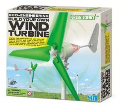 4M Wind Turbine Science Kit Green Science