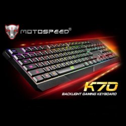Motospeed K70 Usb Wired Gaming Keyboard - Black