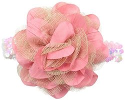 Toby & Company Baby Statement Flower Headband Peachy One Size