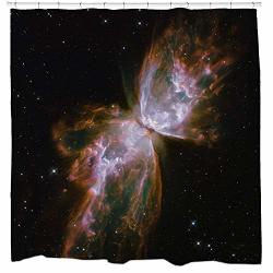 Afagahahs Butterfly Nebula Shower Curtain
