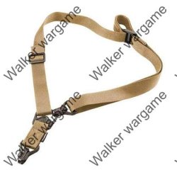 Tactical Mp Single two Point MS2 Multi-mission Rifle Sling - Desert Tan