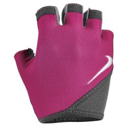 Nike Women's Gym Essential Fitness Glove - Vivid Pink grey - Large