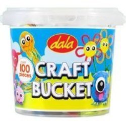 Dala Big Craft Bucket 100 Pieces