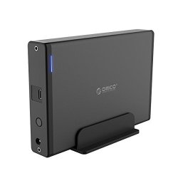 Orico Type-c 3.5 Inch Aluminum External Hard Drive Enclosure For 3.5 Inch Sata Hdd ssd Support 8TB & Uasp
