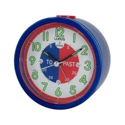 Lorus Time Teacher Beep Alarm Clock Blue LHE034L