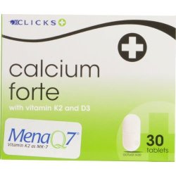 Clicks Calcium Forte 30 Tablets