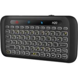 Zoweetek 2.4G MINI Double-side Keyboard With Touchpad - Black