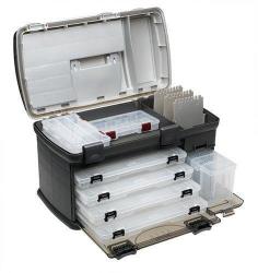 Premium Tackle Box Fishing Plano Fish Organizer Boxes With 4 Tray Drawer Large 7771 Big Design