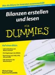 Bilanzen Erstellen Und Lesen Fur Dummies German Paperback