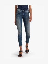 Women&apos S Blue Arc 3D Mid Waist Skinny Jeans