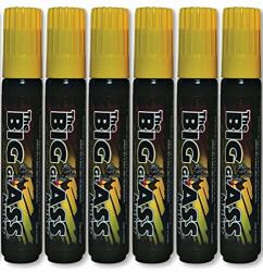The Big Glass Autowriter Marker Designed For Exterior Applications Box Of 6 Yellow