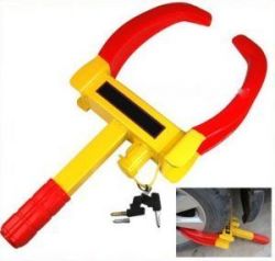 Autofurnish Anti Theft Car Wheel Lock Clamp Security For Car - Nypd Style