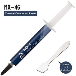 MX-4 Thermal Compound Paste Carbon Based High Performance Heatsink Paste Cpu For All Coolers Interface Material 4 Grams With Bonus Tool By Nabob Deals