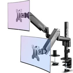 Pro Plus - Dual Monitor Arm Mount - Premium Vesa Desktop Stand