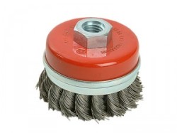 Cup Brush - Knotted - 100mm Diameter