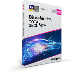 BitDefender Total Security 2019 - Complete Anti-malware Protection Windows Macos Android And Ios - 5 Device 1 Year Esd