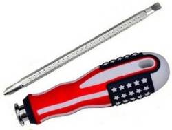 Noble Red Double Sided Screwdriver
