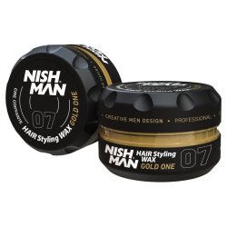 Nishman Hair Styling Wax 07 Gold 100ML