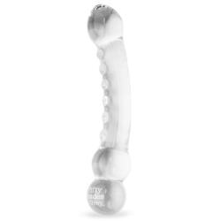 Fifty Shades Of Grey Drive Me Crazy Glass Massage Wand G-spot Dildo