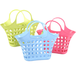 Plastic Shopper Basket - 39X34X15CM Bulk Pack X 6
