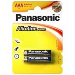 Panasonic Alkaline Power Aaa Batteries 2 Pack Retail Box No Warranty product Overview  Alkaline Power Aaa Batteries 2 Pack specifications•product CODE:LR03APB 2BP•DESCRIPTION: Alkaline Power Aaa Batteries