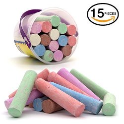 Includes Kids Chalkboard Eraser Washable & Reusable Microfiber Cloth Bundle 12 ct Box WEIMY Non-Toxic Colored Dustless Chalk 