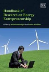 Handbook Of Research On Energy Entrepreneurship hardcover
