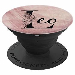 Leo Zodiac Astrology Horoscope Rose Pink Design Gift