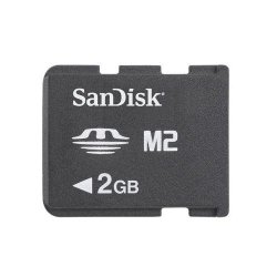 Sandisk SDMSM2-002G-A11M 2.0 Gb Memory Stick Micro Retail Package